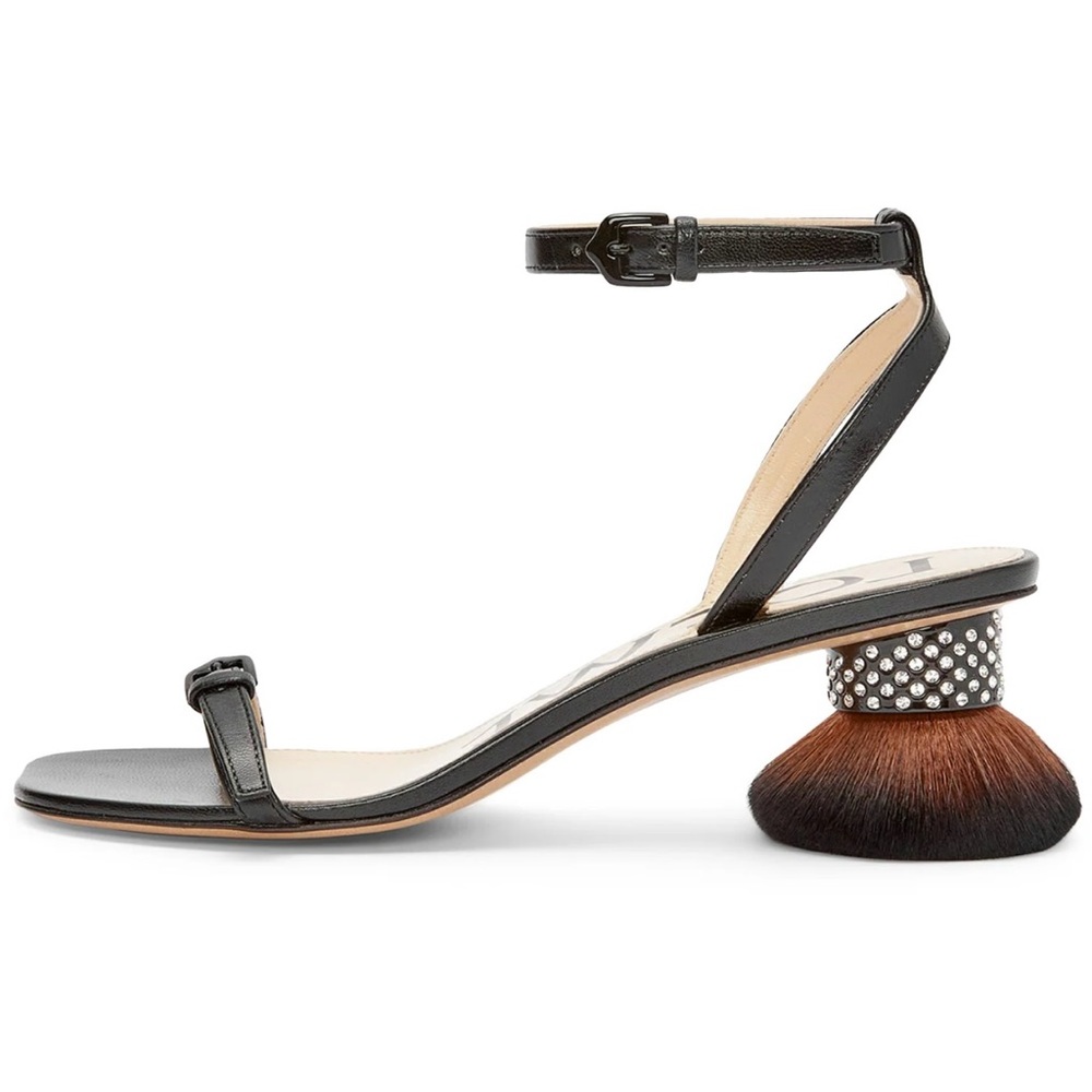 Loewe Petal brush heel sandals $1700 Sz40 NIB - Picture 5 of 12
